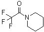 N-(Trifluoroacetyl)piperidine molecular structure (CAS 340-07-8)