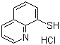 8-巯基喹啉盐酸盐分子结构 (CAS 34006-16-1)
