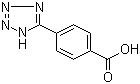 5-(4-羧基苯基)-1H-四唑分子结构 (CAS 34114-12-0)
