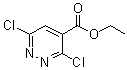 structure of CAS# 34127-22-5, 3,6-二氯哒嗪-4-羧酸乙酯