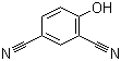 2,4-二氰基苯酚分子结构 (CAS 34133-58-9)