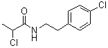 CAS # 34164-14-2, 2-Chloro-N-[2-(4-chlorophenyl)ethyl]propanamide, 1-[[2-(4-Chlorophenyl)ethyl]amino]-1-oxo-2-chloropropane