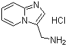 咪唑并[1,2-a]吡啶-3-甲胺盐酸分子结构 (CAS 34164-92-6)