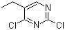 structure of CAS# 34171-40-9, 2,4-二氯-5-乙基嘧啶