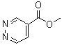 structure of CAS# 34231-77-1, 4-Pyridazinecarboxylic acid methyl ester