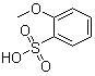 CAS # 34256-00-3, 2-Methoxybenzenesulfonic acid, o-Methoxybenzenesulfonic acid