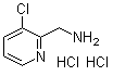 structure of CAS# 342816-31-3, 3-氯吡啶-2-甲胺双盐酸盐