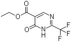 structure of CAS# 343-67-9, 2-三氟甲基-4-氧代嘧啶-5-羧酸乙酯