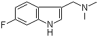 structure of CAS# 343-93-1, 6-Fluorogramine