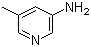 structure of CAS# 3430-19-1, 5-Methylpyridin-3-amine
