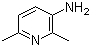 3-氨基-2,6-二甲基吡啶分子结构 (CAS 3430-33-9)