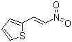 structure of CAS# 34312-77-1, 反式-2-(2-硝基乙烯基)噻吩