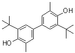 structure of CAS# 3432-00-6, 3,3'-二叔丁基-4,4'-二羟基-5,5'-二甲基联苯