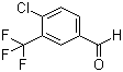structure of CAS# 34328-46-6, 4-氯-3-三氟甲基苯甲醛