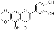 structure of CAS# 34334-69-5, 条叶蓟素