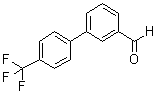 4'-(三氟甲基)[1,1'-联苯]-3-甲醛分子结构 (CAS 343604-24-0)