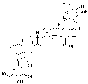 structure of CAS# 34367-04-9, Ginsenoside Ro