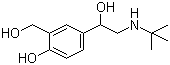 CAS # 34391-04-3, Salbutamol, (L)-Albuterol, 4-[2-(tert-Butylamino)-1-hydroxyethyl]-2-(hydroxymethyl)phenol