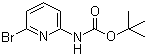 structure of CAS# 344331-90-4, 6-Bromo-2-tert-butoxycarbonylaminopyridine