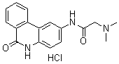 structure of CAS# 344458-15-7, PJ 34 hydrochloride