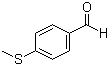 structure of CAS# 3446-89-7, 4-(Methylthio)benzaldehyde