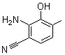 2-氨基-3-羟基-4-甲基苯甲腈分子结构 (CAS 344615-05-0)