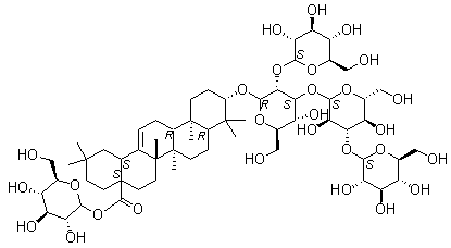 CAS 登录号：344911-90-6, 辽东楤木皂苷 X
