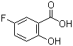 structure of CAS# 345-16-4, 5-氟水杨酸