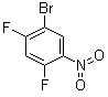 structure of CAS# 345-24-4, 2,4-Difluoro-5-nitrobromobenzene
