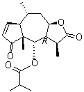 CAS # 34532-67-7, 6-O-Isobutyryl-11alpha,13-dihydrohelenalin, 11,13-Dihydrohelenalin isobutyrate, 6-O-Isobutyryl-11,13-dihydrohelenalin, 6-O-Isobutyryl-11alpha,13-dihydrohelenalin, Arnicolide C, Isobutyroylplenolin