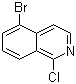 structure of CAS# 34551-41-2, 5-Bromo-1-chloroisoquinoline