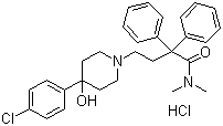 structure of CAS# 34552-83-5, Loperamide hydrochloride