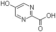 structure of CAS# 345642-87-7, 5-Hydroxy-2-pyrimidinecarboxylic acid