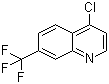 structure of CAS# 346-55-4, 4-Chloro-7-(trifluoromethyl)quinoline