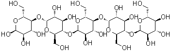 structure of CAS# 34620-76-3, 麦芽五糖