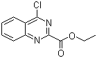structure of CAS# 34632-69-4, Ethyl 4-chloroquinazoline-2-carboxylate