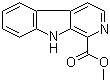 1-甲氧基羰基-beta-咔啉分子结构 (CAS 3464-66-2)
