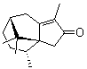 structure of CAS# 3466-15-7, (3aR,4R,7R)-5,6,7,8-四氢-1,4,9,9-四甲基-3H-3a,7-甲桥薁-2(4H)-酮