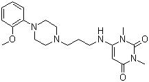 structure of CAS# 34661-75-1, 乌拉地尔