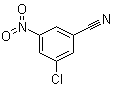 structure of CAS# 34662-30-1, 3-氯-5-硝基苯腈
