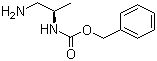 (R)-(2-氨基-1-甲基乙基)氨基甲酸苄酯分子结构 (CAS 346669-50-9)