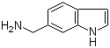 structure of CAS# 3468-17-5, 1H-吲哚-6-甲胺