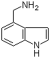 structure of CAS# 3468-18-6, 1H-吲哚-4-甲胺