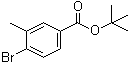 4-溴-3-甲基苯甲酸叔丁酯分子结构 (CAS 347174-28-1)