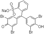 溴酚蓝钠盐分子结构 (CAS 34725-61-6)
