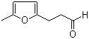 5-甲基呋喃-2-丙醛分子结构 (CAS 34756-16-6)