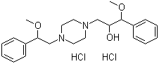 CAS # 34758-84-4, Zipeprol dihydrochloride, alpha-(Methoxybenzyl)-4-(2-methoxy-2-phenylethyl)piperazine-1-ethanol dihydrochloride