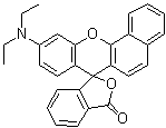 10-(二乙基氨基)螺[7H-苯并[c]氧杂蒽-7,1'(3'H)-异苯并呋喃]-3'-酮分子结构 (CAS 34791-86-1)