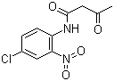 structure of CAS# 34797-69-8, N-(4-Chloro-2-nitrophenyl)-3-oxobutanamide