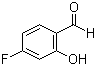 4-氟-2-羟基苯甲醛分子结构 (CAS 348-28-7)